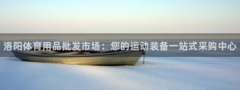 欧陆娱乐试玩官网:洛阳体育用品批发市场:您的运动装备一站式采